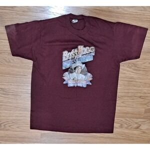 Vintage L Maroon Dukes Of Hazzards Boss Hogg For President T Shirt Please Read
